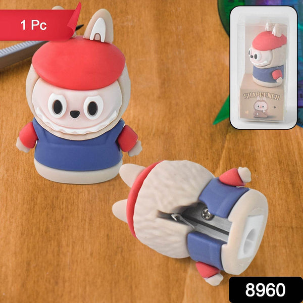 Cartoon-Shaped Pencil Sharpener with Built-In Eraser - Fun & Practical Stationery (1 Pc /Mix Design) - dailyneed.life