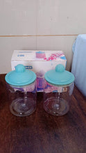 Transparent Kitchen Plastic Container/ Jar Set (2 Pcs Set / 1100 ML Approx) - dailyneed.life