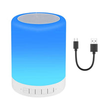Wireless Night Light LED Touch Lamp Speaker Bluetooth speaker - dailyneed.life