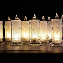 Big Flameless Melted Design Candles Set, Diwali (12 pcs) - dailyneed.life