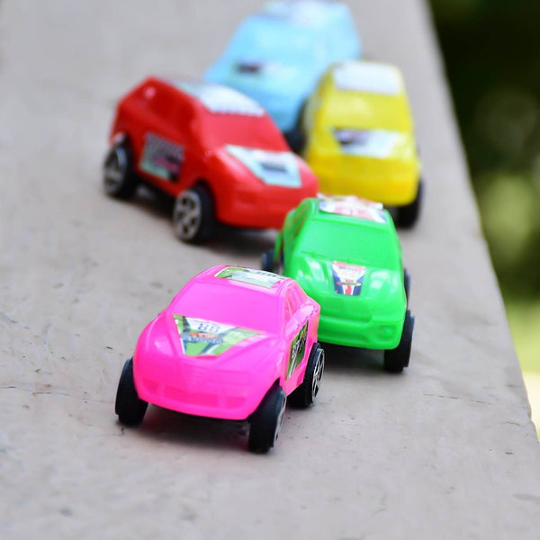 Super City Car Racer Toy For Boys and Girls Pull Push Vehicle Car (Set Of 12Pcs) (Multicolor) - dailyneed.life