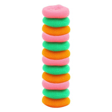 Plastic Scrubber Round Nylon Scrubbers (Pack of 12) - dailyneed.life