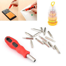 (SET OF 4PC) SCREWDRIVER SET, STEEL 31 IN 1 WITH 30 SCREWDRIVER BITS, PROFESSIONAL MAGNETIC DRIVER SET, B Grade - dailyneed.life