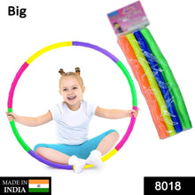 Hoops Hula Interlocking Exercise Ring for Fitness with Dia Meter Boys Girls and Adults (8 Pcs Set) - dailyneed.life