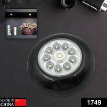 9 LED Touch Light Closet Light Battery Powered Stick-on Anywhere Puck Lights with New Strong Adhesive for Cabinet, Stair, Bedroom, Kitchen Night Light Stick Tap Night ( Battery Not Included / 1 Pc ) - dailyneed.life