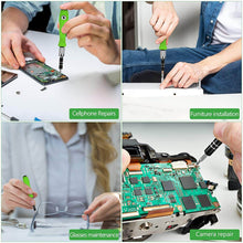 32 in 1 Mini Screwdriver Bits Set with Magnetic Flexible Extension Rod - dailyneed.life