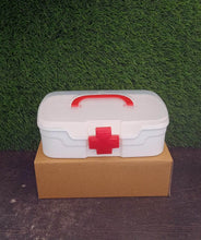 Medical Box, 1 Piece, Indoor Outdoor Medical Utility, Medicine Storage Box, Detachable Tray Medical Box Multi Purpose Regular Medicine, First Aid Box with Handle & Transparent Lid - dailyneed.life
