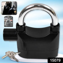 Plastic Body Waterproof Siren Alarm Smart Alarm Lock & 3 Keys (1 Set) - dailyneed.life
