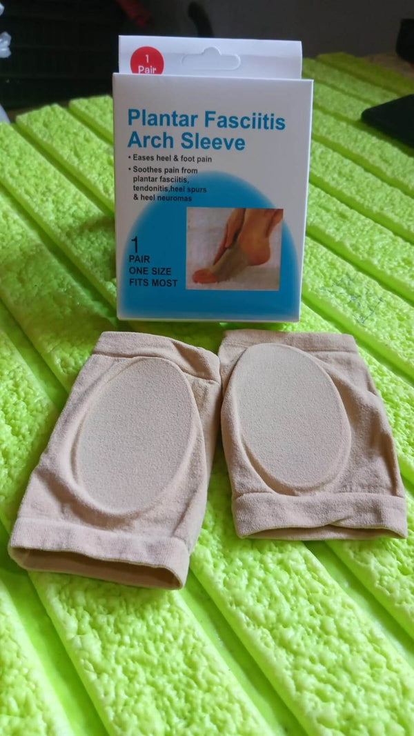 Foot Arch Support for Men & Women | Medial Arch Support for Flat Feet Correction Sleeve with Cushion | Plantar Fasciitis Leg Foot Pain Relief Product | Foot Care for Orthopedic Shoes Slippers, (1 Pair) - dailyneed.life