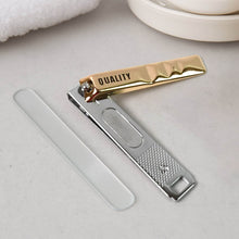 Cute Nail Clipper with Nail Catcher, Nail File - Stainless Steel (1 Pc) - dailyneed.life