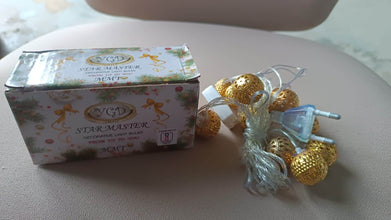 Decorative Metal Ball LED String Light (3 Meter ) - dailyneed.life