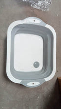 Foldable Chopping Board, Dish Rack, Washing Bowl & Draining Basket, 3in1 Multi-Function - dailyneed.life