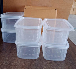 6 Pcs Multipurpose Plastic Food Storage Container Set - dailyneed.life