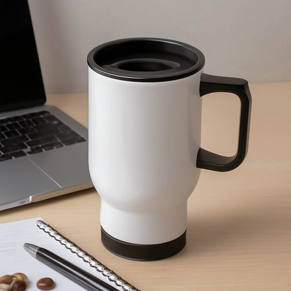 Stainless Steel Vacuum Insulated Mug with Lid (1 Pc / Mix Design & Color) - dailyneed.life
