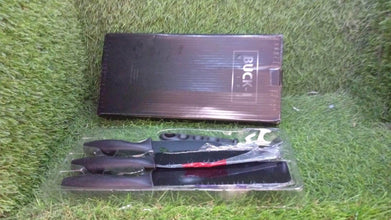 Stainless Steel Chef Knife Set, 5pc Kitchen Cutlery - dailyneed.life