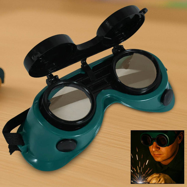 Safety Welding Goggles Anti Radiation Goggles Welder Work Protective Goggles Labour Working Safety Protective Eyewear (MOQ :- 10 Pcs) - dailyneed.life