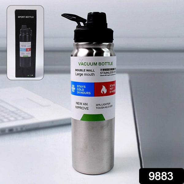 Stainless Steel Double Wall Vacuum-Insulated Drink Water Bottle (800 ML) - dailyneed.life