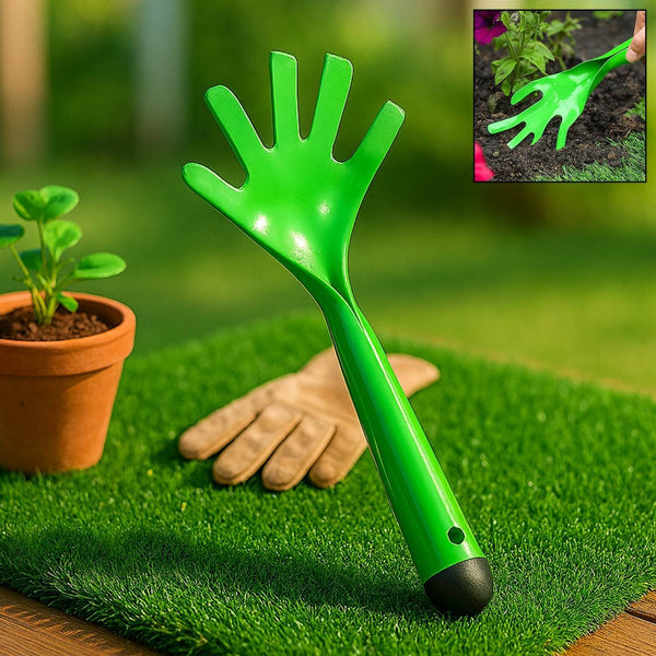 Heavy Duty Garden Tools, Gardening Metal Hand Cultivator Tools for Home Garden, Indoor and Outdoor Gardening for Plants, Agriculture, and Soil Tools (1 Pc)   - dailyneed.life
