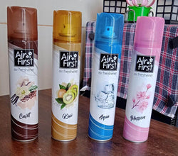 Air Freshener  | Used In Office, Home, Hotels, Banquets, Carpet Etc, Room Spray Air Freshener, Mix Fragrance Lemon, Kiwi, Blossom, Aqua, Cafet (300 Ml Approx / 1 Pc) - dailyneed.life