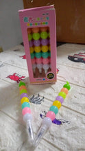 Stylish Pearls Pen Set – Fancy Multicolor Non-Sharpening Moti Gel Pens for Kids (12 Pc Set) - dailyneed.life