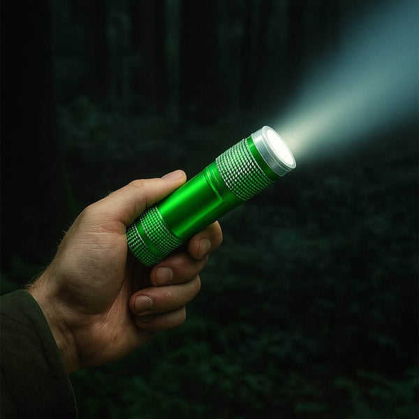 Super-Bright Mini 9 LED Bulb Pocket Torches - Small Torch Flashlight for Camping, Hiking, DIY, Travelling, Outdoors and More 3 Battery operated (Battery not included / 1 pc) - dailyneed.life