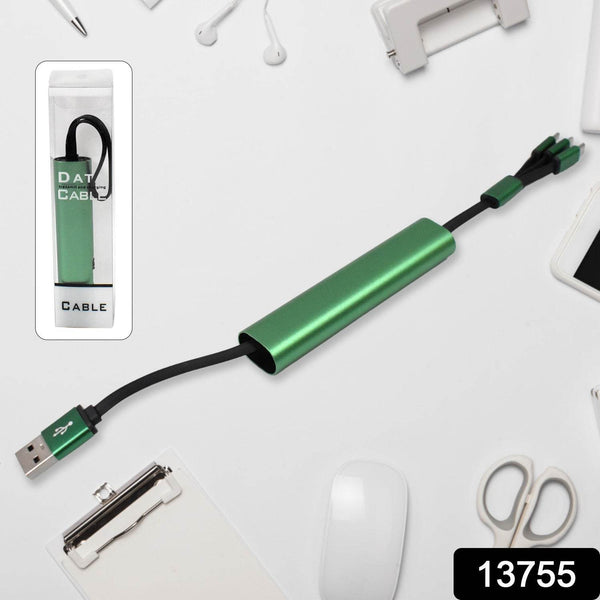 Charging Cable, 3 in 1 Extendable, Data transmit & Charging Cable (1 Pc) - dailyneed.life