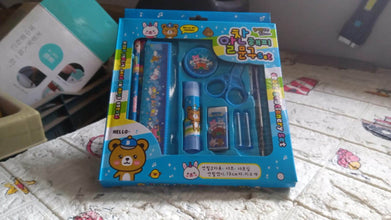 10-Pc Stationery Set for School, Office & Gifts with Pencil, Pen, Scissors - dailyneed.life