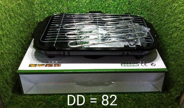 Smokeless Electric Indoor Barbecue Grill, 2000w - dailyneed.life