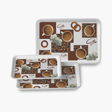 Serving Tray Set (Pack of 3 Pcs) (Small, Medium, Large) (Multicolour) - dailyneed.life