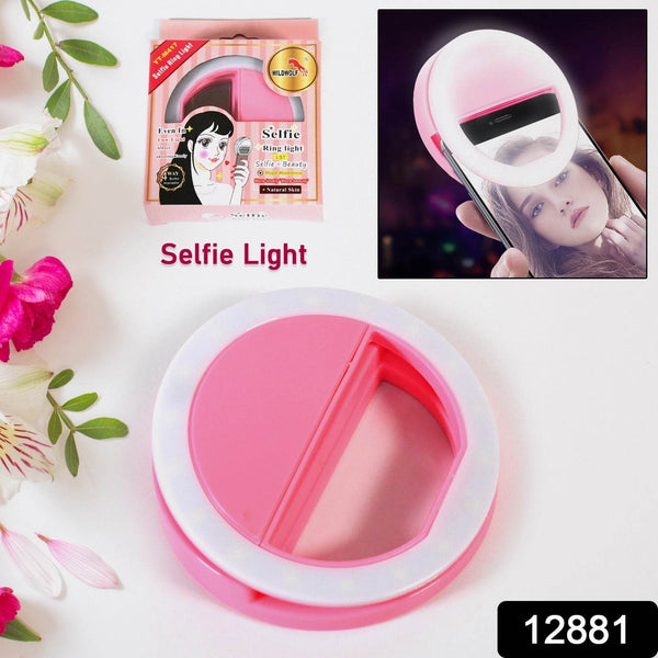 Phone Selfie Ring Light – Battery Operated Clip-On Light for Smartphone Photography (Battery Not Included) - dailyneed.life