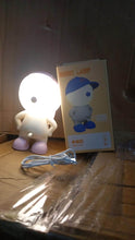 Cute Lovely Cartoon Design LED Desk Night Light With Plastic Head Cap (1 Pc) - dailyneed.life