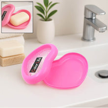 Bathroom Accessories Plastic Soap Case / Soap Dish / Soap Stand, Plastic Soap Case Soap Holder Soap Dish For Bathroom Kitchen Sink ,Sabudani (Oval / Heart Shape Soap case / 1 pc ) - dailyneed.life