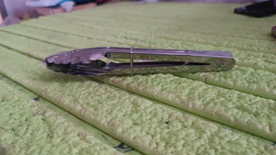 Metal Household Kitchen Salad Dessert Buffet Food Tong Clamp Clip (1 Pc / 17 Cm) - dailyneed.life