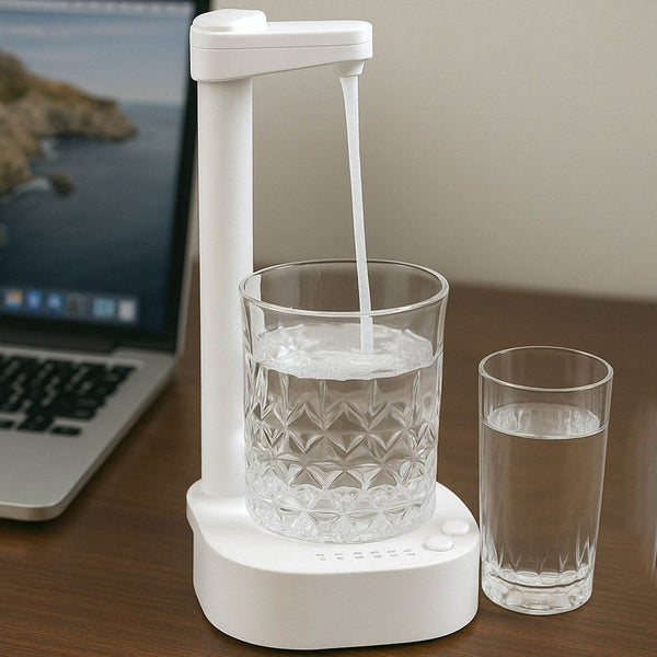 USB Charging Desktop Water Dispenser – Smart One Button Operation, Portable Water Pump for Home & Office - dailyneed.life