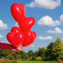 Heart shaped balloons Kinds of Rainbow Party Latex Balloons for Birthday / Anniversary / Valentine's / Wedding / Engagement Party Decoration Multicolor (4 Pcs Set) - dailyneed.life