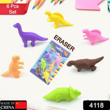 Dinosaur Shaped Erasers for Kids, 3D Puzzle Erasers, Classroom Prizes (6 Pcs Set) - dailyneed.life