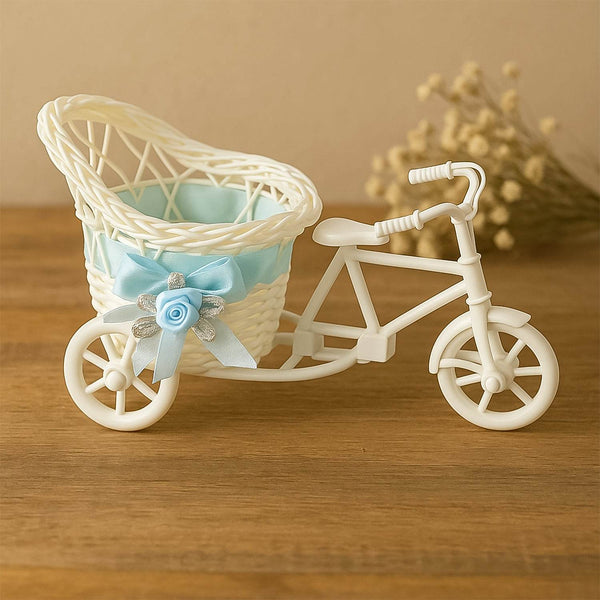 Plastic Cycle Flower vases for Home decor; Bicycle Flower Pot Stand - dailyneed.life