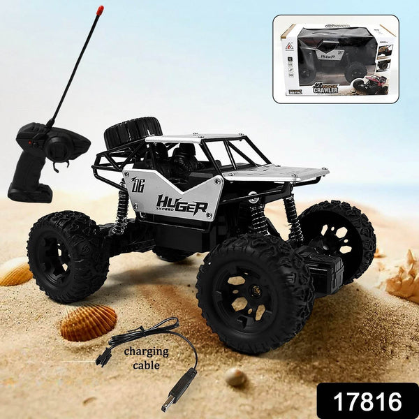 Rock Crawler Monster RC Truck All Terrain Stunt Racing Car Rechargeable Indoor Outdoor Toy Car - dailyneed.life