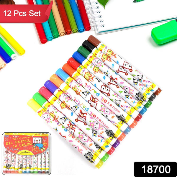 Crayons - 12 Colours Washable Testable Non-Toxic Jumbo Crayons for Toddlers - dailyneed.life