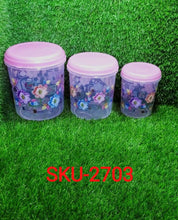 3 Pc Storage Container used in all kinds of places including household and offices for storing stuffs and items etc. - dailyneed.life