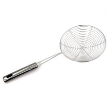 Large Oil Strainer To Get Perfect Fried Food Stuffs Easily Without Any Problem And Damage. - dailyneed.life