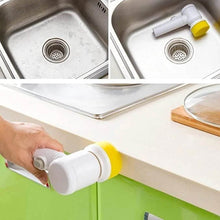 5in1 Home Kitchen Electric Cleaning Brush, Electric Spin Scrubber - dailyneed.life