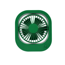 Portable USB Fan - Rechargeable, 2-Speed 180° Rotating Quiet Personal Fan for Travel, Car, and Outdoors (Battery Not Included) - dailyneed.life