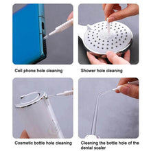 10-Piece Multifunctional Reusable Anti-Clog Shower Nozzle Brush - dailyneed.life
