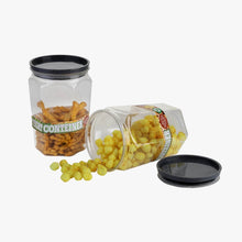 Air Tight Kitchen Storage Container for Rice | Dal | Atta, BPA-Free, Flour | Cereals | Snacks | Stackable | Modular, Round. (Approx - 1100Ml, Set of 2pcs) - dailyneed.life