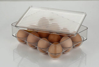 12 Cavity Egg Storage Box For Holding And Placing Eggs Easily And Firmly. - dailyneed.life