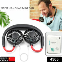 Hand Free Personal Fan - Portable USB Battery Rechargeable Mini Fan - Headphone Design Wearable Neckband Fan Necklance Fan Cooler Fan for Home, Sport, Camping, Beach, Travel, Office - dailyneed.life