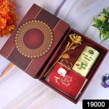 Valentine’s Day Special Gift Box - Heart-Shaped Light, Chocolate Box & Golden Flower - dailyneed.life