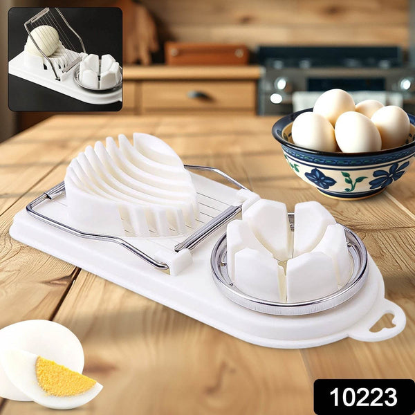 2 In 1 Egg Slicer, Egg Cutter For Hard Boiled Eggs - dailyneed.life