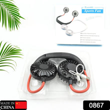 Hand Free Personal Fan - Portable USB Battery Rechargeable With Battery Comaprtment Mini Fan - Headphone Design Wearable Neckband Fan Necklance Fan Cooler Fan for Home, Sport, Camping, Beach, Travel, Office (Battery Not Included) - dailyneed.life